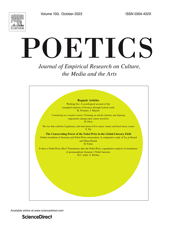 Go to journal home page - Poetics